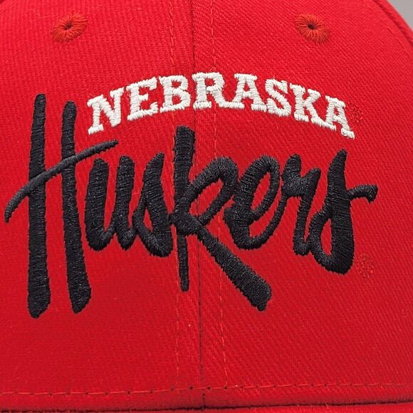 Russell Nebraska Cornhuskers Mens Womens Hat Red Adjustable Embroidered NCAA - Picture 7 of 12